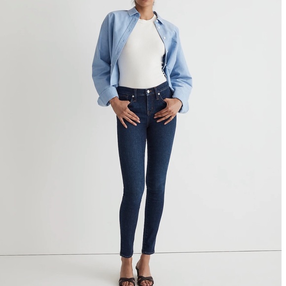Madewell Denim - MADEWELL Skinny Skinny Mid Rise Jeans Denim Size 28